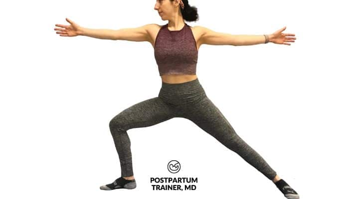yoga-postpartum-warrior