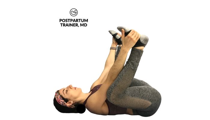 yoga-postpartum-happy-baby-pose