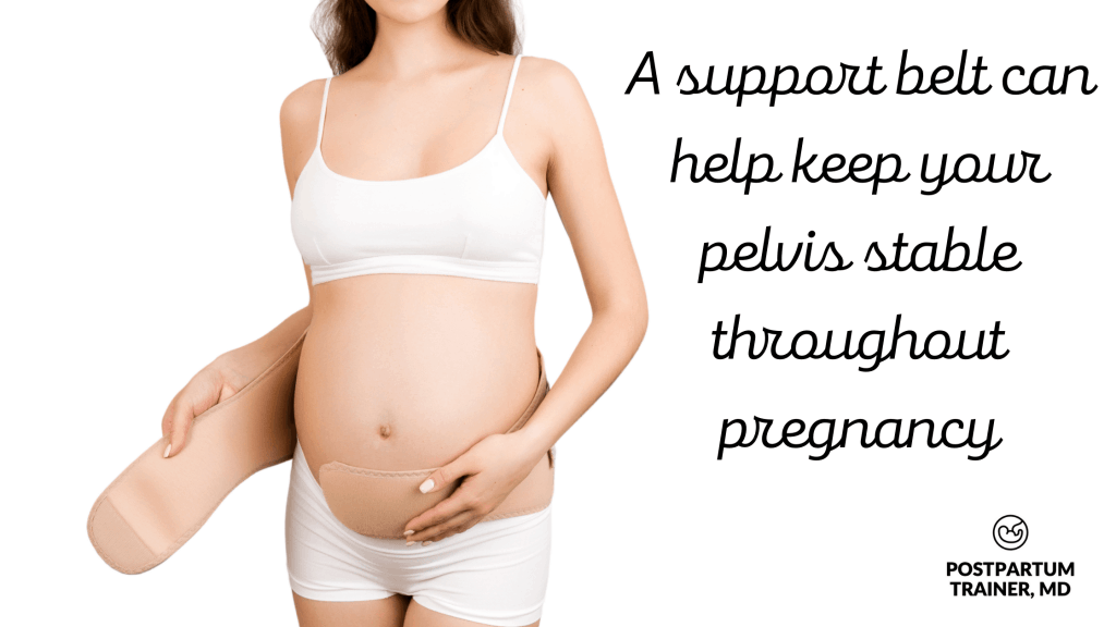 support-belt-in-pregnancy: a support belt can help keep your pelvis stable throughout pregnancy