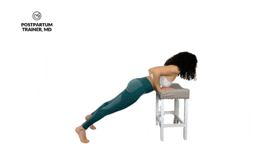 woman-performing-an-incline-push-up