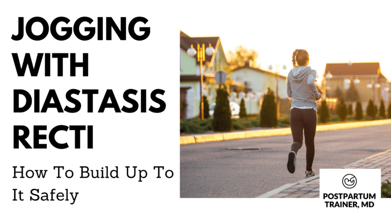 jogging with diastasis recti cover image
